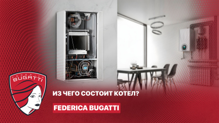 Газовый котел Federica Bugatti Varme: из чего он состоит? Видео 3