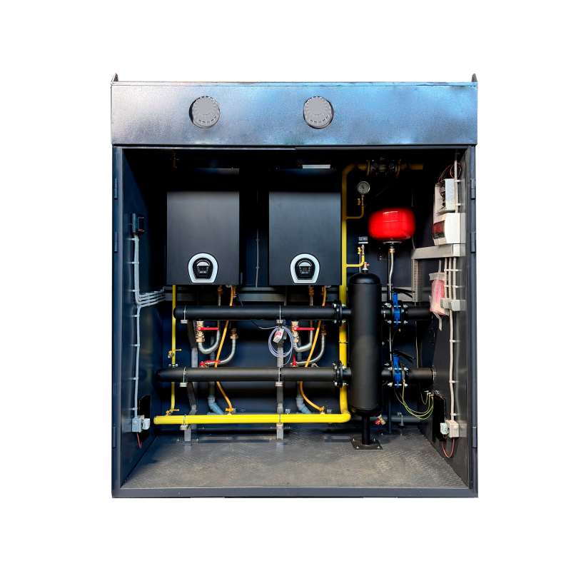 Котельная наружного размещения 300 кВт (каскад 2х150 кВт) Federica Bugatti VARME